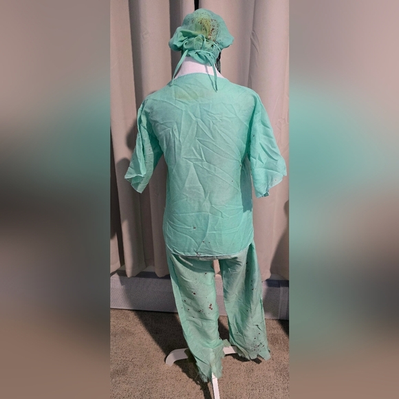 Spirit Zombie Surgeon Costume - Light Green - Picture 3 of 8